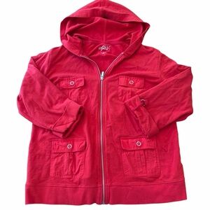 Women’s’ Style&Co Sport Zip Hoodie Size XL